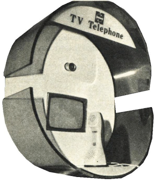 Illustration for article titled These Videophone Concepts Are Cooler Than Your iPhone's FaceTime